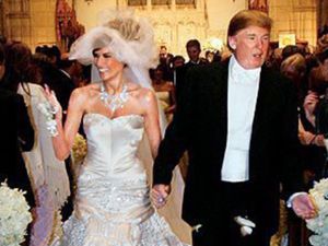 Melania Trump's wedding dress
