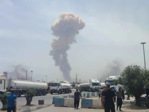 انفجار ميناء بندر عباس