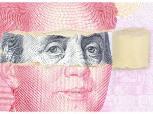 العملة الصينية تصل لأدنى مستوى منذ 2007, المصدر shutterstock