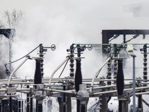 Massive blaze erupts at central London power substation