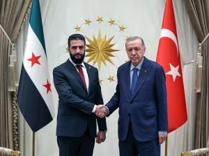 Syria's interim president Ahmed al-Sharaa