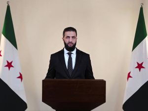 Syria's interim president Ahmed al-Sharaa