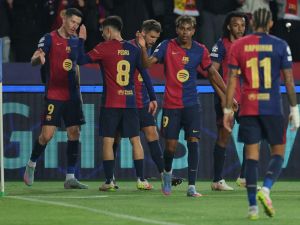 برشلونة يحلّق بلا هزائم ويدمر دورتموند برباعية
