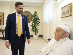 JD Vance and Pope Francis