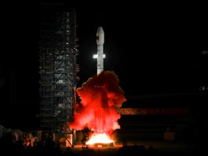 China launches satellite for data relay and transmission