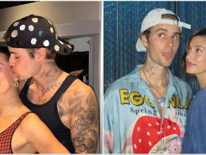 Hailey Bieber and Justin Bieber