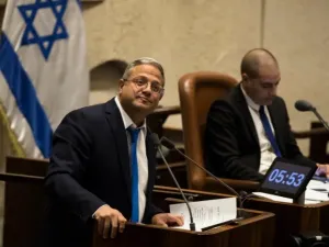 وزير الأمن القومي الإسرائيلي، إيتمار بن غفير، 