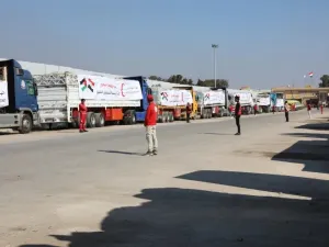 مساعدات لغزة