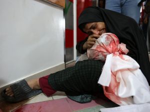 Israeli strikes kill over 115 Palestinians since morning amid Trump visit to region