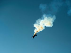   Egyptian military jet crashes in Ras El Bar, crew killed in training mishap