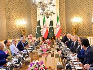 Pakistani PM Shehbaz Sharif visits Iran after Turkey trip