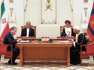 Iranian President visits Oman to bolster ties, push regional diplomacy