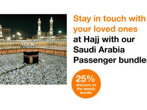 Orange Jordan Announces Updates to Saudi Passenger Roaming Bundles for Hajj Season