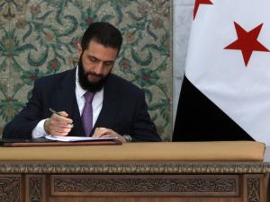 Syria's interim President Ahmad al-Sharaa