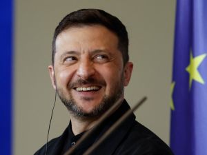 Ukrainian President Volodymyr Zelensky