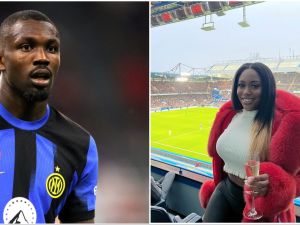 Inter Milan striker Marcus Thuram