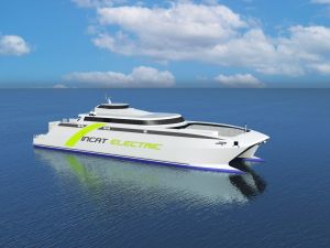 Australia launches the world’s largest electric ship