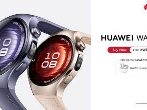 HUAWEI WATCH 5 Series Launches in Kuwait with X-TAP Sensor and Futuristic Design