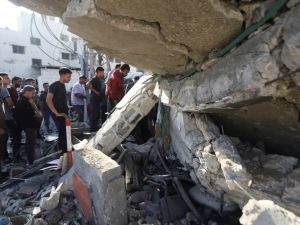 آثار الدمار في غزة جراء القصف المتواصل