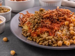 طريقة عمل الكشري المصري
