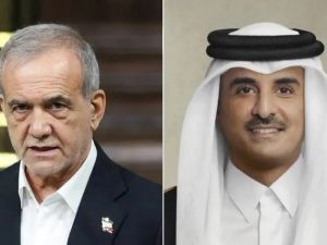أمير قطر يتلقى اتصالا من الرئيس الإيراني 