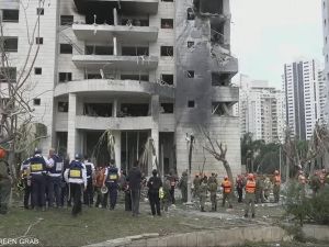 مباني مدمرة في إسرائيل