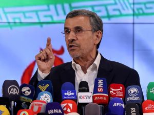 Former Iranian president Ahmadinejad