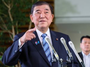 Japan's Prime Minister Shigeru Ishiba