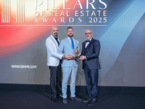 عزيزي للتطوير العقاري تحصد جائزة "المطور الرئيسي للعام" خلال حفل جوائز "Pillars of Real Estate"