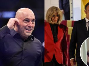 Joe Rogan / Brigitte Macron and Emmanuel Macron