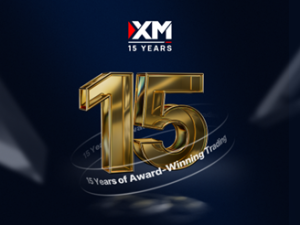تحتفل XM بمرور 15 عامًا على تأسيسها مع عرض عالمي بقيمة 15,000$!