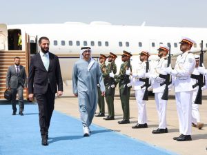 الرئيس السوري أحمد الشرع في زيارة لدولة الإمارات العربية المتحدة