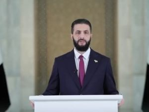 خطاب الرئيس أحمد الشرع 