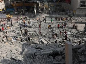 قصف على مناطق في غزة