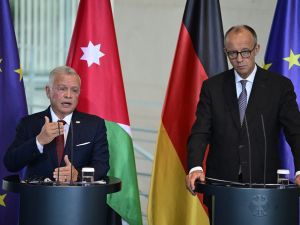 King of Jordan visits Germany; calls for immediate global action to halt Gaza famine