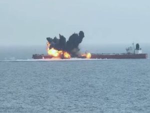 Two Missing, two injured after ship attacked off Yemen