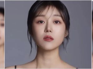 South Korean actress Kang Seo Ha