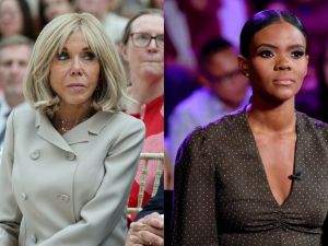 Brigitte Macron / Candace Owens