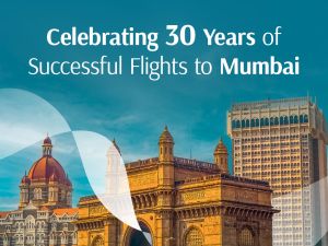 Oman Air Celebrates 30 Years of Service to Mumbai