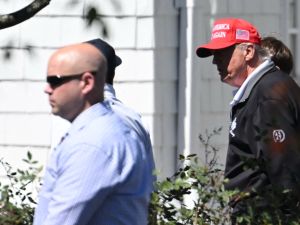 US President Donald Trump 