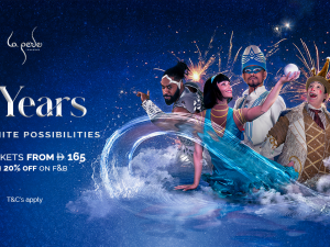 Eight Years of Infinite Possibilities at La Perle from 165 AED