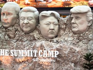 Bangkok mall sparks debate with ‘Mount Rushmore’ of Trump, Putin, Xi, and Kim