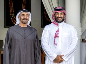 Saudi and UAE leaders call for two-state solution amid Israeli escalation in Gaza