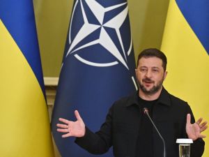 Ukraine's President Volodymyr Zelensky