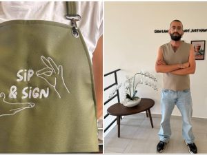Sip and Sign cafe