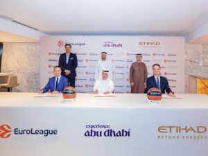 The Department of Culture and Tourism – Abu Dhabi and Etihad Airways Become Main Partners of Euroleague Basketball, Marking a Pivotal Sponsorship Milestone