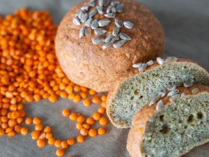 طريقة عمل خبز العدس طريقة عمل خبز العدس