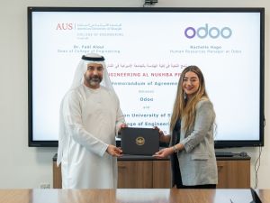 AUS partners with Odoo to offer industry-focused course and internships to engineering students