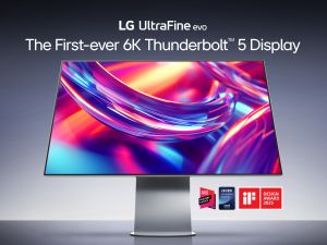 LG Unveils World’s First 6k Monitor With Thunderbolt™ 5 for Professional Creators 