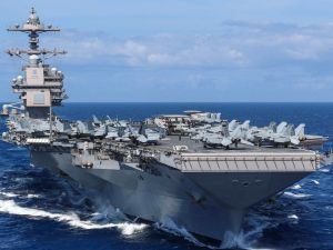 حاملة طائرات أميركية